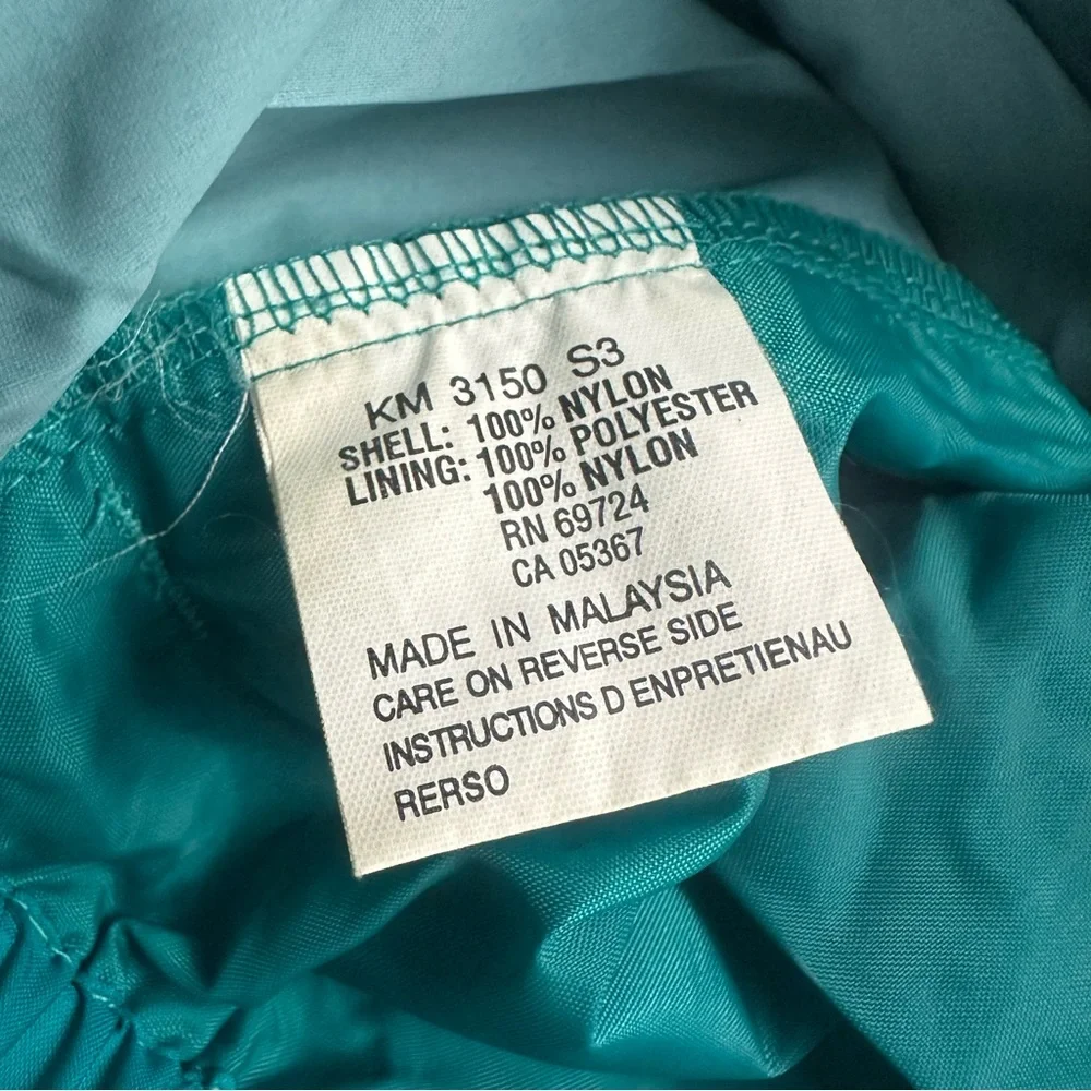 Columbia Teal and Blue wind breaker